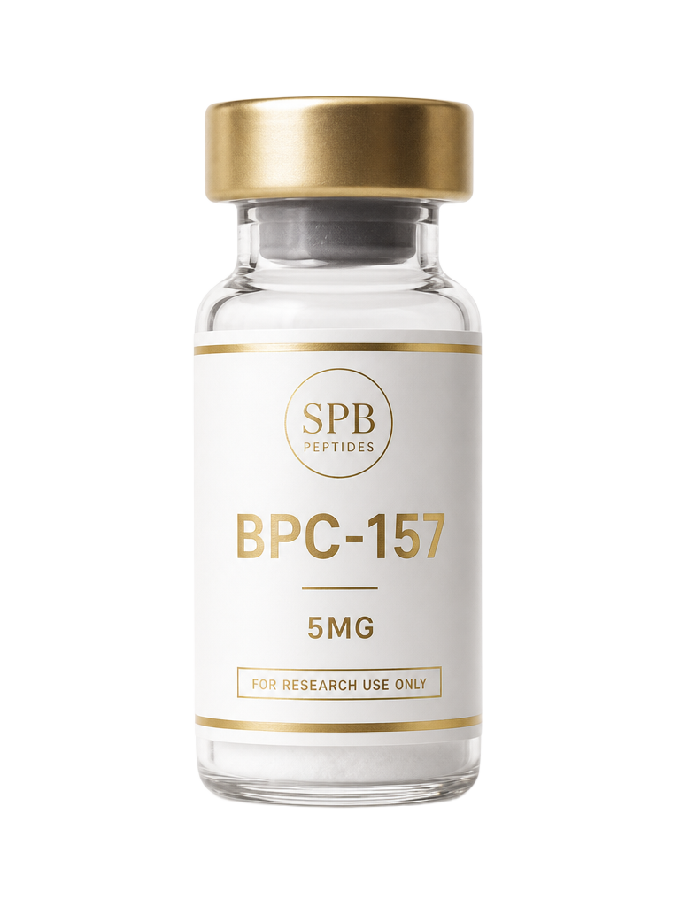 BPC-157 research peptide vial, for research use only
